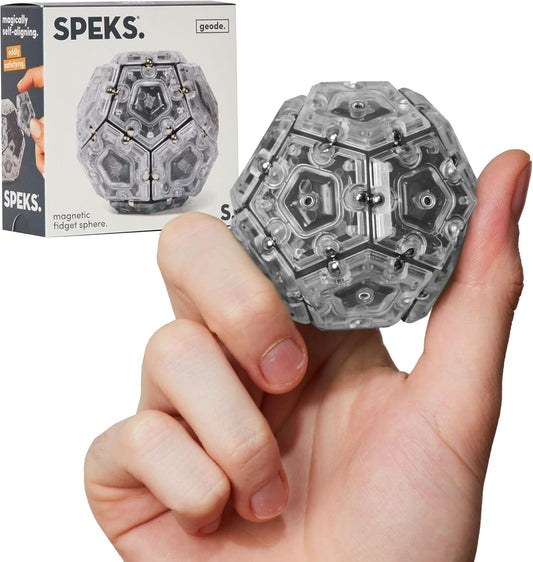 Geode Magnetic Sensory Sphere, Stress Relief Tool, Executive Desk Toy