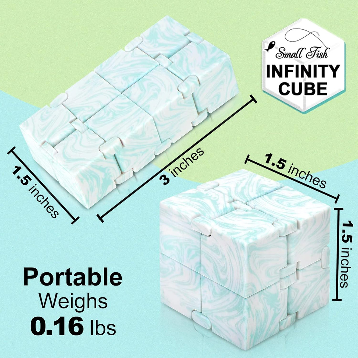 Infinity Cube Fidget Toys for Kids, Sensory Fidget Cube for Stress Relief